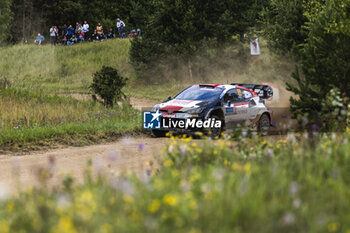 2023-07-23 - 69 Kalle ROVANPERA (FIN), Jonne HALTTUNEN (FIN), TOYOTA GAZOO RACING WRT, TOYOTA Yaris Rally1 Hybrid, WRC, action during the Rally Estonia 2023, 8th round of the 2023 WRC World Rally Car Championship, from July 20 to 23, 2023 in Tartu, Estonia - AUTO - WRC - RALLY ESTONIA 2023 - RALLY - MOTORS