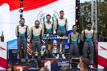 2023-07-23 - MUNSTER Grégoire (LUX), FORD Fiesta Rally3, RC3, Rally3, portrait, PELLIER Laurent (FRA), FORD Fiesta Rally3, RC3, Rally3, portrait, DOMINGUEZ Diego (PRY), FORD Fiesta Rally3, RC3, Rally3, portrait during the Rally Estonia 2023, 8th round of the 2023 WRC World Rally Car Championship, from July 20 to 23, 2023 in Tartu, Estonia - AUTO - WRC - RALLY ESTONIA 2023 - RALLY - MOTORS