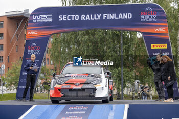 2023-08-02 - 97 Jari-Matti LATVALA (FIN), Juho HANNINEN (FIN), TOYOTA GAZOO RACING WRT, TOYOTA GR Yaris Rally1 Hybrid, WRC, action during the Rally Finland 2023, 9th round of the 2023 WRC World Rally Car Championship, from August 3 to 6, 2023 in Jyväskylä, Finland - AUTO - WRC - RALLY FINLAND 2023 - RALLY - MOTORS