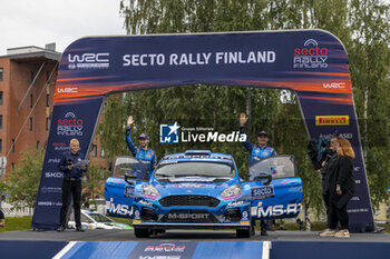 2023-08-02 - FOURMAUX Adrien (FRA), M-Sport Ford World Rally Team, Ford Fiesta Mk II, portrait during the Rally Finland 2023, 9th round of the 2023 WRC World Rally Car Championship, from August 3 to 6, 2023 in Jyväskylä, Finland - AUTO - WRC - RALLY FINLAND 2023 - RALLY - MOTORS