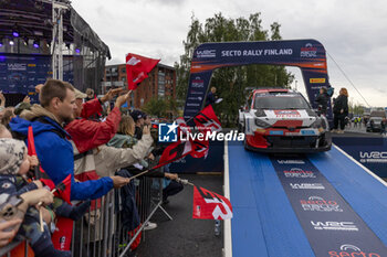 2023-08-02 - 33 Elfyn EVANS (GBR), Scott MARTIN (GBR), TOYOTA GAZOO RACING WRT, TOYOTA GR Yaris Rally1 Hybrid, WRC ,WRC, action during the Rally Finland 2023, 9th round of the 2023 WRC World Rally Car Championship, from August 3 to 6, 2023 in Jyväskylä, Finland - AUTO - WRC - RALLY FINLAND 2023 - RALLY - MOTORS