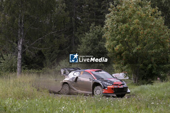 2023-08-04 - Jari-Matti Latvala and Juho Hanninen, Of Team Toyota Gazoo Racing Wrt,Toyota Gr Yaris Rally1 Hybrid,Are Facing The Second Day Of Special Stages in Jyvaskyla, Finland on August 4, 2023, during the WRC Rally Finland - FIA WORLD RALLY CHAMPIONSHIP WRC SECTO AUTOMOTIVE RALLY FINLAND 2023 - RALLY - MOTORS