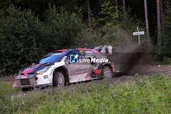 2023-08-04 - Jari-Matti Latvala and Juho Hanninen, Of Team Toyota Gazoo Racing Wrt,Toyota Gr Yaris Rally1 Hybrid,Are Facing The Second Day Of Special Stages in Jyvaskyla, Finland on August 4, 2023, during the WRC Rally Finland - FIA WORLD RALLY CHAMPIONSHIP WRC SECTO AUTOMOTIVE RALLY FINLAND 2023 - RALLY - MOTORS