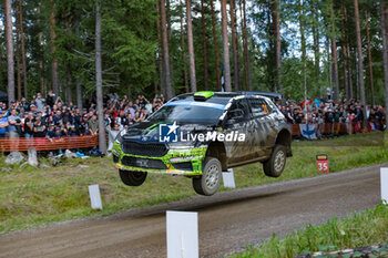 2023-08-05 - The Drive Elfyn Evans (Gb) The Co-Pilot Scott Martin (Gb) Of Team Toyota Gazoo Racing Wrt, Toyota Gr Yaris Rally1 Hybrid ,During Wrc Rally Finland ,They are facing the third day of special stages,2023,05 Aug 2023 Jyvaskyla,Finland - FIA WORLD RALLY CHAMPIONSHIP WRC SECTO AUTOMOTIVE RALLY FINLAND 2023 - RALLY - MOTORS