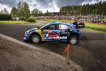 2023-08-03 - 08 Ott TANAK (EST), Martin JARVEOJA (EST), M-SPORT FORD WORLD RALLY TEAM, FORD Puma Rally1 Hybrid, WRC ,action during the Rally Finland 2023, 9th round of the 2023 WRC World Rally Car Championship, from August 3 to 6, 2023 in Jyväskylä, Finland - AUTO - WRC - RALLY FINLAND 2023 - RALLY - MOTORS