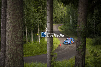 2023-08-03 - 07 Pierre-Louis LOUBET (FRA), Nicolas GILSOUL (FRA), M-SPORT FORD WORLD RALLY TEAM, FORD Puma Rally1 Hybrid, WRC, action during the Rally Finland 2023, 9th round of the 2023 WRC World Rally Car Championship, from August 3 to 6, 2023 in Jyväskylä, Finland - AUTO - WRC - RALLY FINLAND 2023 - RALLY - MOTORS
