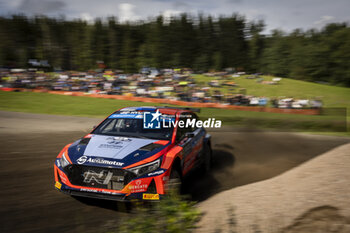 2023-08-03 - 35 Fabrizio ZALDIVAR (PRY), Marcelo DER OHANNESIAN (ITA), HYUNDAI i20 N, RC2, Rally2, action during the Rally Finland 2023, 9th round of the 2023 WRC World Rally Car Championship, from August 3 to 6, 2023 in Jyväskylä, Finland - AUTO - WRC - RALLY FINLAND 2023 - RALLY - MOTORS