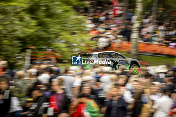 2023-08-03 - 27 Sami PAJARI (FIN), Enni MÄLKÖNEN (FIN), TOKSPORT WRT, SKODA Fabia RS, RC2, Rally2, action during the Rally Finland 2023, 9th round of the 2023 WRC World Rally Car Championship, from August 3 to 6, 2023 in Jyväskylä, Finland - AUTO - WRC - RALLY FINLAND 2023 - RALLY - MOTORS