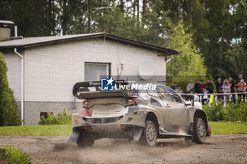 2023-08-04 - 69 Kalle ROVANPERA (FIN), Jonne HALTTUNEN (FIN), TOYOTA GAZOO RACING WRT, TOYOTA Yaris Rally1 Hybrid, WRC, action during the Rally Finland 2023, 9th round of the 2023 WRC World Rally Car Championship, from August 3 to 6, 2023 in Jyväskylä, Finland - AUTO - WRC - RALLY FINLAND 2023 - RALLY - MOTORS