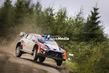 2023-08-04 - 11 Thierry NEUVILLE (BEL), Martijn WYDAEGHE (BEL), HYUNDAI SHELL MOBIS WORLD RALLY TEAM, HYUNDAI I20 N Rally1 Hybrid, WRC, action during the Rally Finland 2023, 9th round of the 2023 WRC World Rally Car Championship, from August 3 to 6, 2023 in Jyväskylä, Finland - AUTO - WRC - RALLY FINLAND 2023 - RALLY - MOTORS