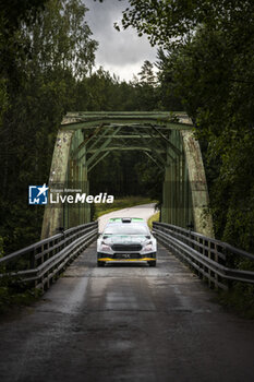 2023-08-04 - 25 Nikolay GRYAZIN (ANA), Konstantin ALEKSANDROV (ANA), TOKSPORT WRT 2, SKODA FABIA RS, RC2, Rally2, action during the Rally Finland 2023, 9th round of the 2023 WRC World Rally Car Championship, from August 3 to 6, 2023 in Jyväskylä, Finland - AUTO - WRC - RALLY FINLAND 2023 - RALLY - MOTORS