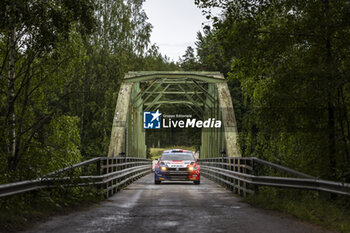 2023-08-04 - 44 Nicolas CIAMIN (FRA), Yannick ROCHE (FRA), VOLKSVAGEN Polo GTI, RC2, Rally2, action during the Rally Finland 2023, 9th round of the 2023 WRC World Rally Car Championship, from August 3 to 6, 2023 in Jyväskylä, Finland - AUTO - WRC - RALLY FINLAND 2023 - RALLY - MOTORS