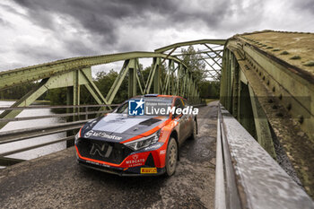 2023-08-04 - 35 Fabrizio ZALDIVAR (PRY), Marcelo DER OHANNESIAN (ITA), HYUNDAI i20 N, RC2, Rally2, action during the Rally Finland 2023, 9th round of the 2023 WRC World Rally Car Championship, from August 3 to 6, 2023 in Jyväskylä, Finland - AUTO - WRC - RALLY FINLAND 2023 - RALLY - MOTORS