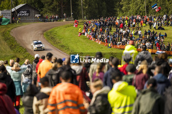 2023-08-05 - 28 Jari HUTTUNEN (FIN), Antti LINNAKETO (FIN), SKODA FABIA, RC2, Rally2, action during the Rally Finland 2023, 9th round of the 2023 WRC World Rally Car Championship, from August 3 to 6, 2023 in Jyväskylä, Finland - AUTO - WRC - RALLY FINLAND 2023 - RALLY - MOTORS