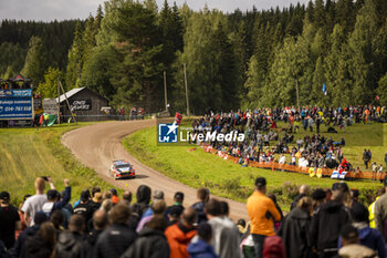 2023-08-05 - 23 Emil LINDHOLM (FIN), Reeta HAMALAINEN (FIN), HYUNDAI MOTORSPORT N, HYUNDAI i20 N, RC2, Rally2, action during the Rally Finland 2023, 9th round of the 2023 WRC World Rally Car Championship, from August 3 to 6, 2023 in Jyväskylä, Finland - AUTO - WRC - RALLY FINLAND 2023 - RALLY - MOTORS
