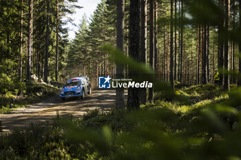 2023-08-05 - 07 Pierre-Louis LOUBET (FRA), Nicolas GILSOUL (FRA), M-SPORT FORD WORLD RALLY TEAM, FORD Puma Rally1 Hybrid, WRC, action during the Rally Finland 2023, 9th round of the 2023 WRC World Rally Car Championship, from August 3 to 6, 2023 in Jyväskylä, Finland - AUTO - WRC - RALLY FINLAND 2023 - RALLY - MOTORS
