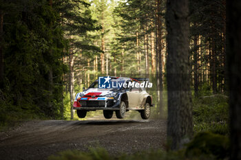 2023-08-05 - 18 Takamoto KATSUTA (JPN), Aaron JOHNSTON (IRL), TOYOTA GAZOO RACING WRT, TOYOTA GR Yaris Rally1 Hybrid, WRC, action during the Rally Finland 2023, 9th round of the 2023 WRC World Rally Car Championship, from August 3 to 6, 2023 in Jyväskylä, Finland - AUTO - WRC - RALLY FINLAND 2023 - RALLY - MOTORS