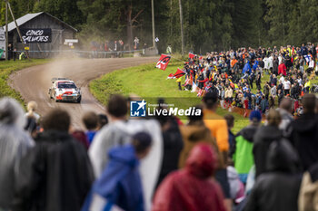 2023-08-05 - 33 Elfyn EVANS (GBR), Scott MARTIN (GBR), TOYOTA GAZOO RACING WRT, TOYOTA GR Yaris Rally1 Hybrid, WRC ,WRC, action during the Rally Finland 2023, 9th round of the 2023 WRC World Rally Car Championship, from August 3 to 6, 2023 in Jyväskylä, Finland - AUTO - WRC - RALLY FINLAND 2023 - RALLY - MOTORS