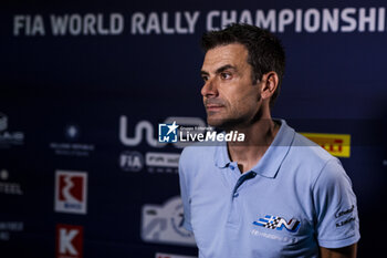 2023-09-07 - Lambros ATHANASOULAS (GRC), HYUNDAI i20 N, RC2, Rally2, portrait during the Acropolis Rally Greece 2023, 10th round of the 2023 WRC World Rally Car Championship, from September 7 to 10, 2023 in Lamia, Greece - AUTO - WRC - ACROPOLIS RALLY GREECE 2023 - RALLY - MOTORS