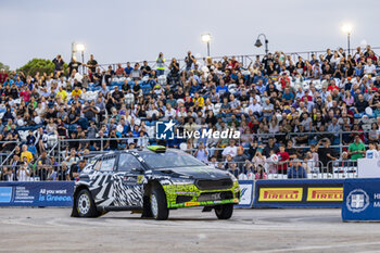 2023-09-07 - 23 Oliver SOLBERG (SWE), Elliott EDMONDSON (GBR), SKODA FABIA RS, RC2, Rally2, action during the Acropolis Rally Greece 2023, 10th round of the 2023 WRC World Rally Car Championship, from September 7 to 10, 2023 in Lamia, Greece - AUTO - WRC - ACROPOLIS RALLY GREECE 2023 - RALLY - MOTORS