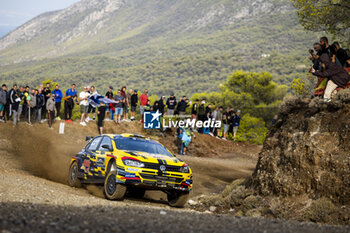 2023-09-08 - 36 Alexandros TSOULOFTAS (GRC), Stelios ELIA (CYP), VOLKSVAGEN Polo GTI, RC2, Rally2, action during the Acropolis Rally Greece 2023, 10th round of the 2023 WRC World Rally Car Championship, from September 7 to 10, 2023 in Lamia, Greece - AUTO - WRC - ACROPOLIS RALLY GREECE 2023 - RALLY - MOTORS