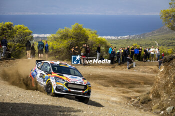 2023-09-08 - 63 Roberto BLACH (ESP), Mauro BARREIRO (ESP), FORD Fiesta Rally3, RC3, Rally3, action during the Acropolis Rally Greece 2023, 10th round of the 2023 WRC World Rally Car Championship, from September 7 to 10, 2023 in Lamia, Greece - AUTO - WRC - ACROPOLIS RALLY GREECE 2023 - RALLY - MOTORS