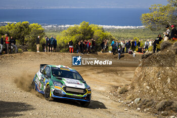 2023-09-08 - 60 William CREIGHTON (IRL), Liam REGAN (IRL), FORD Fiesta Rally3, RC3, Rally3, action during the Acropolis Rally Greece 2023, 10th round of the 2023 WRC World Rally Car Championship, from September 7 to 10, 2023 in Lamia, Greece - AUTO - WRC - ACROPOLIS RALLY GREECE 2023 - RALLY - MOTORS