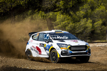 2023-09-08 - 66 Nataniel BRUUN (USA), Claudio BUSTOS (ARG), FORD Fiesta Rally3, RC3, Rally3, action during the Acropolis Rally Greece 2023, 10th round of the 2023 WRC World Rally Car Championship, from September 7 to 10, 2023 in Lamia, Greece - AUTO - WRC - ACROPOLIS RALLY GREECE 2023 - RALLY - MOTORS