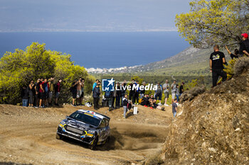 2023-09-08 - 61 Laurent PELLIER (FRA), Marine PELAMOURGUES (FRA), FORD Fiesta Rally3, RC3, Rally3, action during the Acropolis Rally Greece 2023, 10th round of the 2023 WRC World Rally Car Championship, from September 7 to 10, 2023 in Lamia, Greece - AUTO - WRC - ACROPOLIS RALLY GREECE 2023 - RALLY - MOTORS