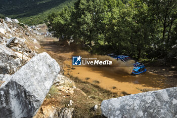 2023-09-08 - 09 Jourdan SERDERIDIS (GRC), Frédéric MICLOTTE (BEL), M-SPORT FORD WORLD RALLY TEAM, FORD Puma Rally1 Hybrid, WRC, action during the Acropolis Rally Greece 2023, 10th round of the 2023 WRC World Rally Car Championship, from September 7 to 10, 2023 in Lamia, Greece - AUTO - WRC - ACROPOLIS RALLY GREECE 2023 - RALLY - MOTORS