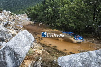 2023-09-08 - 08 Ott TANAK (EST), Martin JARVEOJA (EST), M-SPORT FORD WORLD RALLY TEAM, FORD Puma Rally1 Hybrid, WRC ,action during the Acropolis Rally Greece 2023, 10th round of the 2023 WRC World Rally Car Championship, from September 7 to 10, 2023 in Lamia, Greece - AUTO - WRC - ACROPOLIS RALLY GREECE 2023 - RALLY - MOTORS