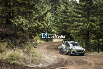 2023-09-09 - 60 William CREIGHTON (IRL), Liam REGAN (IRL), FORD Fiesta Rally3, RC3, Rally3, action during the Acropolis Rally Greece 2023, 10th round of the 2023 WRC World Rally Car Championship, from September 7 to 10, 2023 in Lamia, Greece - AUTO - WRC - ACROPOLIS RALLY GREECE 2023 - RALLY - MOTORS