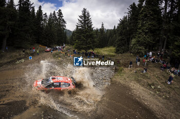 2023-09-09 - 21 Yohan ROSSEL (FRA), Arnaud DUNAND (FRA), PH SPORT, CITROEN C3, RC2, Rally2, action during the Acropolis Rally Greece 2023, 10th round of the 2023 WRC World Rally Car Championship, from September 7 to 10, 2023 in Lamia, Greece - AUTO - WRC - ACROPOLIS RALLY GREECE 2023 - RALLY - MOTORS