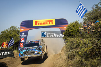 2023-09-10 - 09 Jourdan SERDERIDIS (GRC), Frédéric MICLOTTE (BEL), M-SPORT FORD WORLD RALLY TEAM, FORD Puma Rally1 Hybrid, WRC, action during the Acropolis Rally Greece 2023, 10th round of the 2023 WRC World Rally Car Championship, from September 7 to 10, 2023 in Lamia, Greece - AUTO - WRC - ACROPOLIS RALLY GREECE 2023 - RALLY - MOTORS