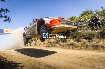 2023-09-10 - 18 Takamoto KATSUTA (JPN), Aaron JOHNSTON (IRL), TOYOTA GAZOO RACING WRT, TOYOTA GR Yaris Rally1 Hybrid, WRC, action during the Acropolis Rally Greece 2023, 10th round of the 2023 WRC World Rally Car Championship, from September 7 to 10, 2023 in Lamia, Greece - AUTO - WRC - ACROPOLIS RALLY GREECE 2023 - RALLY - MOTORS