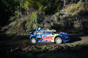 2023-09-28 - The Driver Pierre-Louis Loubet (Fra) and Nicolas Gilsoul (Bel) M-Sport Ford Wrt, Ford Puma Rally1 Hybrid,During, Fia World Rally Championship WRC Rally Chile Bio Bio,They are facing Shakedown,Los Angeles, Chile 28 Set,2023 - FIA WORLD RALLY CHAMPIONSHIP WRC RALLY CHILE BIO BIO 2023 - RALLY - MOTORS