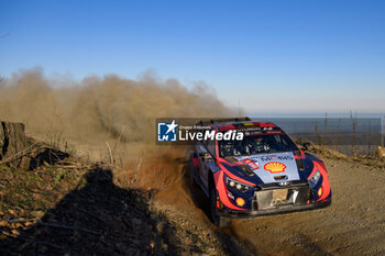 30/09/2023 - The Driver Thierry Neuville (Bel) and Martijn Wydaeghe (Bel) Of Team Hyundai Shell Mobis World Rally Team,Hyundai I20 N Rally1 HybridDuring, Fia World Rally Championship WRC Rally Chile Bio Bio,They Face Day 2 Of The Race,Los Angeles, Chile 30 Set,2023 - FIA WORLD RALLY CHAMPIONSHIP WRC RALLY CHILE BIO BIO 2023 - RALLY - MOTORI