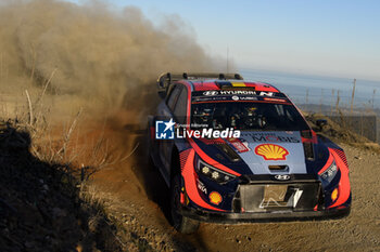 2023-09-30 - The Driver Thierry Neuville (Bel) and Martijn Wydaeghe (Bel) Of Team Hyundai Shell Mobis World Rally Team,Hyundai I20 N Rally1 HybridDuring, Fia World Rally Championship WRC Rally Chile Bio Bio,They Face Day 2 Of The Race,Los Angeles, Chile 30 Set,2023 - FIA WORLD RALLY CHAMPIONSHIP WRC RALLY CHILE BIO BIO 2023 - RALLY - MOTORS