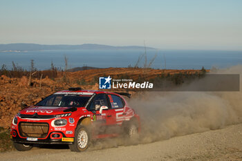 2023-09-30 - 20 Yohan ROSSEL (FRA), Arnaud DUNAND (FRA), PH SPORT, CITROEN C3, RC2, Rally2, action during the Chile Rally 2023, 11th round of the 2023 WRC World Rally Car Championship, from September 28 to October 1st, 2023 in Los Angeles, Chile - AUTO - WRC - CHILE RALLY 2023 - RALLY - MOTORS