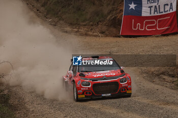 2023-10-01 - 20 Yohan ROSSEL (FRA), Arnaud DUNAND (FRA), PH SPORT, CITROEN C3, RC2, Rally2, action during the Chile Rally 2023, 11th round of the 2023 WRC World Rally Car Championship, from September 28 to October 1st, 2023 in Los Angeles, Chile - AUTO - WRC - CHILE RALLY 2023 - RALLY - MOTORS