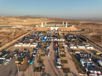 2023-10-11 - paddock, bivouac, during the Administrative checks and Scrutineering of the Rallye du Maroc 2023, from October 11 to 12, 2023 in Agadir, Morocco - AUTO - RALLYE DU MAROC 2023 - RALLY - MOTORS