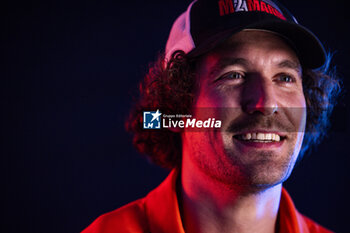 2023-10-11 - LUCCI Paolo (ita), Bas World KTM Racing Team, KTM 450 Rally Factory Replica, FIM W2RC, portrait during the Administrative checks and Scrutineering of the Rallye du Maroc 2023, from October 11 to 12, 2023 in Agadir, Morocco - AUTO - RALLYE DU MAROC 2023 - RALLY - MOTORS