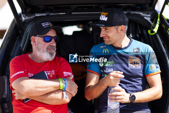 2023-10-11 - MELOT Benjamin (fra), Team Esprit KTM, KTM 450 Rally, portrait during the Administrative checks and Scrutineering of the Rallye du Maroc 2023, from October 11 to 12, 2023 in Agadir, Morocco - AUTO - RALLYE DU MAROC 2023 - RALLY - MOTORS