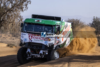 2023-10-11 - 505 HUZINK Gert (nld), BUURSEN Rob (nld), ROESINK Martin (nld), Riwald Dakar Team, Renault C460 Hybrid, action during the Private test of the Rallye du Maroc 2023, from October 10 to 11, 2023 near Agadir, in Morocco - AUTO - RALLYE DU MAROC 2023 - RALLY - MOTORS