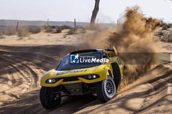 2023-10-11 - 222 BAUMGART STROCZYNSKI Cristian (bra), ANDREOTTI Alberto (bra), X-Rally Team, Prodrive Hunter, action during the Private test of the Rallye du Maroc 2023, from October 10 to 11, 2023 near Agadir, in Morocco - AUTO - RALLYE DU MAROC 2023 - RALLY - MOTORS