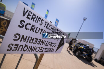 2023-10-11 - Illustration during the Administrative checks and Scrutineering of the Rallye du Maroc 2023, from October 11 to 12, 2023 in Agadir, Morocco - AUTO - RALLYE DU MAROC 2023 - RALLY - MOTORS