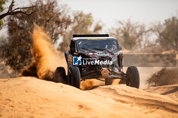 2023-10-11 - 306 ZILLE David (arg), CESANA Sebastian (arg), South Racing Can-Am, Can-Am Maverick X3, FIA W2RC, action during the Private test of the Rallye du Maroc 2023, from October 10 to 11, 2023 near Agadir, in Morocco - AUTO - RALLYE DU MAROC 2023 - RALLY - MOTORS