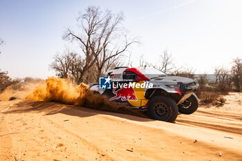 2023-10-11 - 200 AL-ATTIYAH Nasser (qat), BAUMEL Mathieu (fra), Toyota Gazoo Racing, Toyota GR DKR Hilux, FIA W2RC, action during the Private test of the Rallye du Maroc 2023, from October 10 to 11, 2023 near Agadir, in Morocco - AUTO - RALLYE DU MAROC 2023 - RALLY - MOTORS