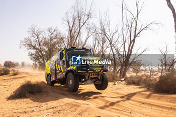 2023-10-11 - 500 VAN KASTEREN Janus (nld), RODEWALD Darek (pol), SNIJDERS Marcel (nld), Team de Rooy, Iveco Powerstar, FIA W2RC, action during the Private test of the Rallye du Maroc 2023, from October 10 to 11, 2023 near Agadir, in Morocco - AUTO - RALLYE DU MAROC 2023 - RALLY - MOTORS