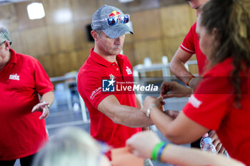 2023-10-11 - LOEB Sébastien (fra), Bahrain Raid Xtreme, Prodrive Hunter, FIA W2RC, portrait during the Administrative checks and Scrutineering of the Rallye du Maroc 2023, from October 11 to 12, 2023 in Agadir, Morocco - AUTO - RALLYE DU MAROC 2023 - RALLY - MOTORS